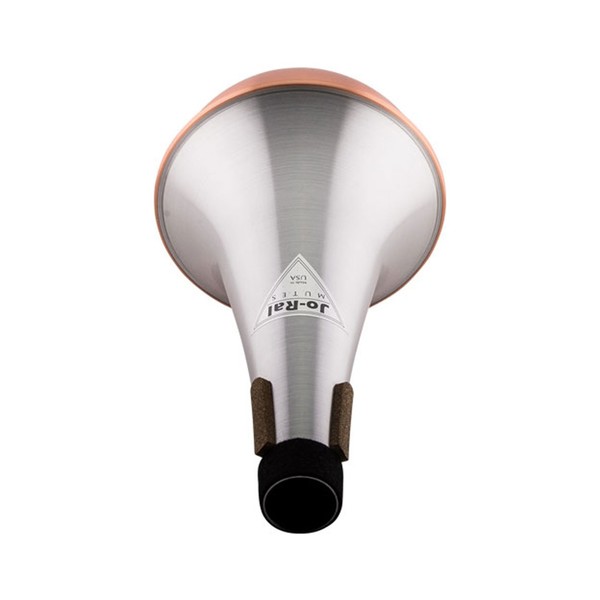 Jo-Ral Bass Trombone Straight Mute, Copper Bottom, Top