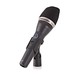 AKG D7 Switched Microphone with Stand and Cable - Microphone Mounted in Clip