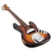 Fender Custom Shop Relic 64 Jazz Bass, 3-Tone Sunburst