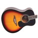 Vintage V300 Folk Acoustic Outfit, Vintage Sunburst - Body View