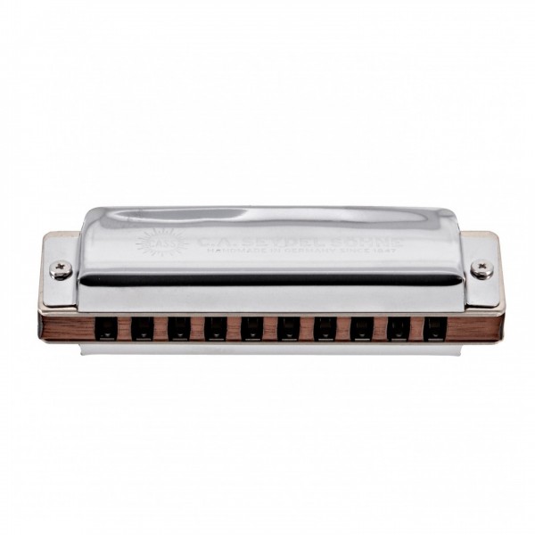 Seydel 1847 Classic Blues Harmonica, Low F, Front