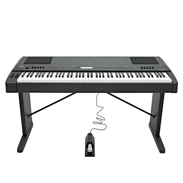 Yamaha CP300 Digital Stage Piano with Wooden Stand at Gear4music