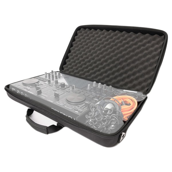 Magma Denon Prime CTRL Case - Angled Open (Controller and Gear Not Included)