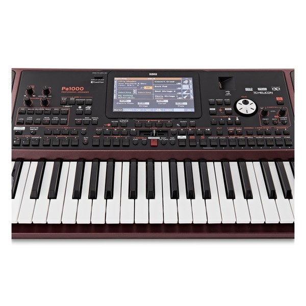 Korg Pa1000 Professional Arranger - Keys Close Up