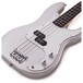 LA Bass Guitar by Gear4music, Silver Flake close1