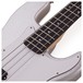 LA Bass Guitar by Gear4music, Silver Flake head