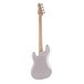 LA Bass Guitar by Gear4music, Silver Flake angle