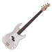 LA Bass Guitar by Gear4music, Silver Flake main