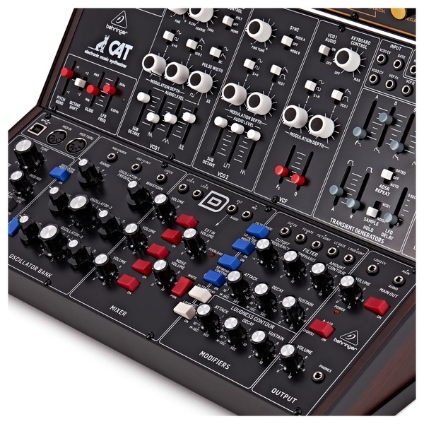 Behringer 3-Tier Synth Rack, Including Model D, CAT and Wasp Deluxe
