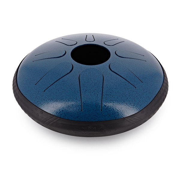 DISC Idiopan Domina 12'' Tunable Steel Tongue Drum, Blue Wave at