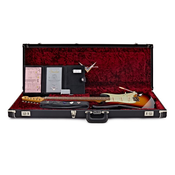 Fender Custom Shop Relic 62 Stratocaster, 3-Tone Sunburst