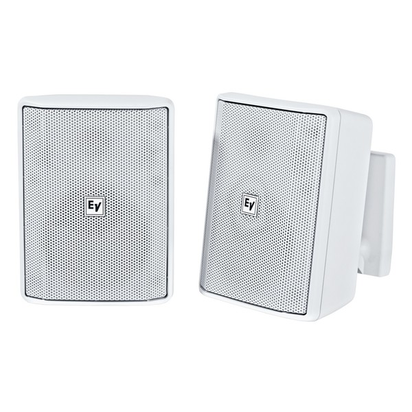 Electro-Voice EVID S4.2 Installation Speakers, White, Pair, Front