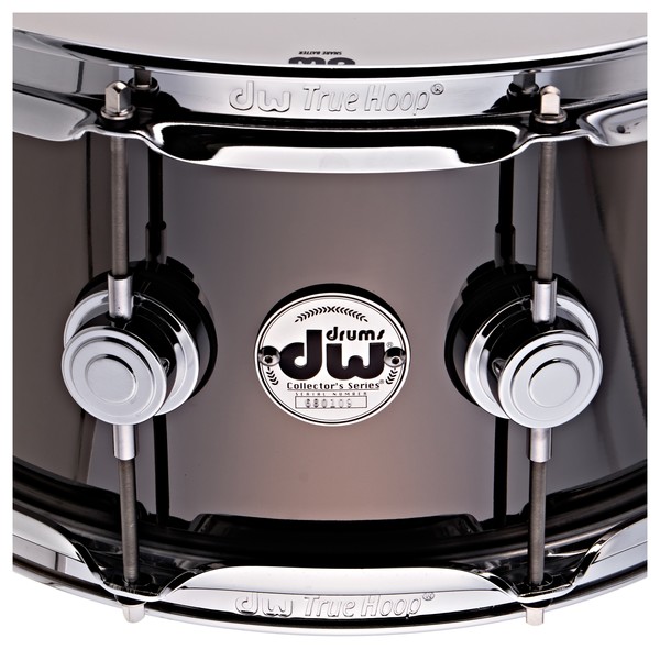 DW Drums Collector's 14" x 6.5" Black Nickel Over Brass Snare Drum