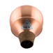 Jo-Ral Trumpet Bubble Mute, Copper, Top