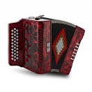 Diatonic Button Accordion by Gear4music, 12 Bass