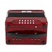 Diatonic Button Accordion by Gear4music, 12 Bass