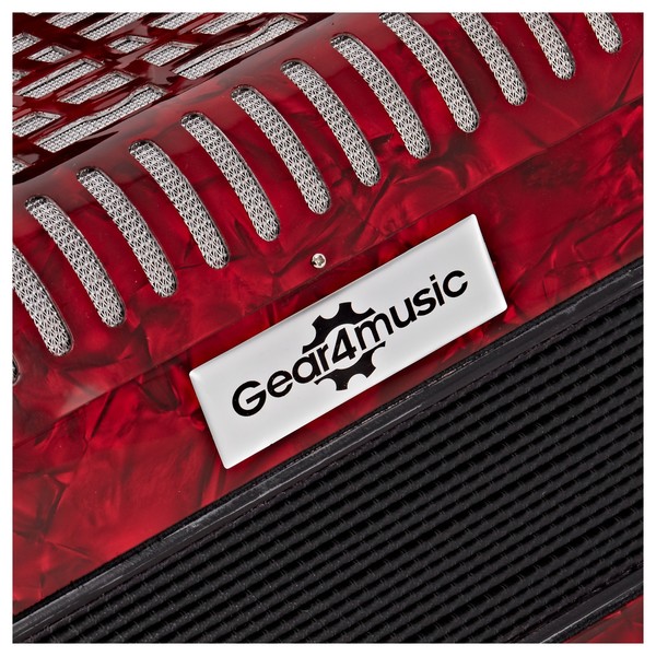 Diatonic Button Accordion by Gear4music, 12 Bass