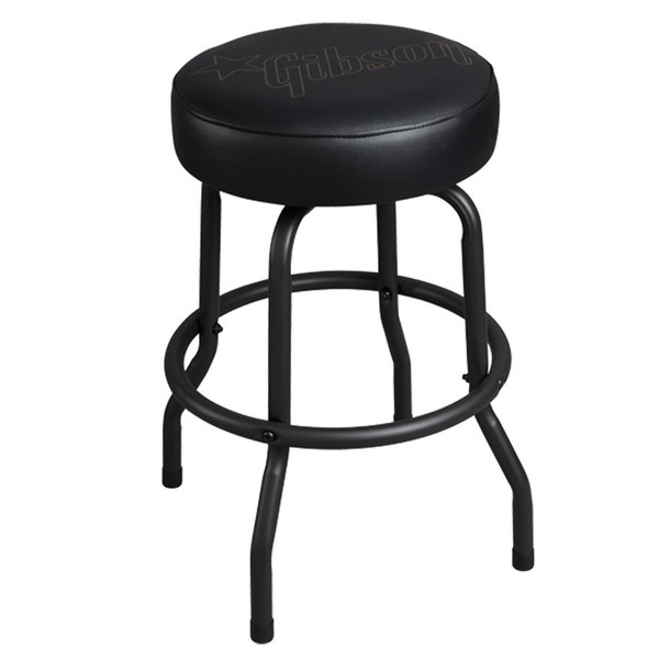 Gibson Premium Short Playing Stool, Star Logo - Front View