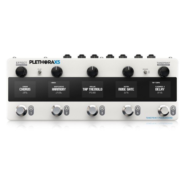 TC Electronic Plethora X5 TonePrint Pedalboard - front