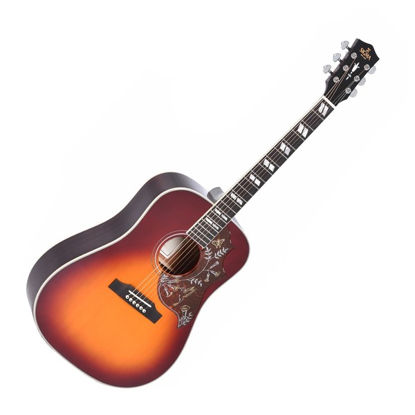 Sigma SDM-SG5 Dreadnought Electro Acoustic, Autumn Burst - Front View