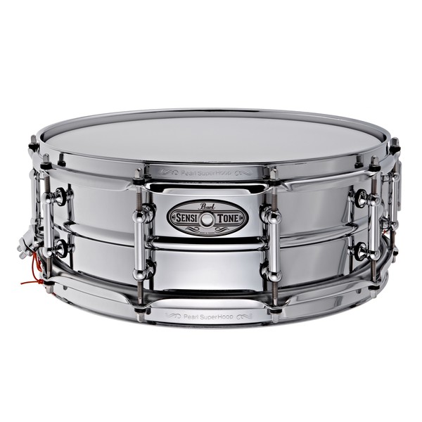 Pearl Sensitone 14'' x 5'' Snare Drum, Beaded Steel