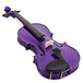 Primavera Rainbow Fantasia Purple Violin Outfit, Full Size, Chin Rest
