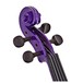 Primavera Rainbow Fantasia Purple Violin Outfit, 1/2, Scroll