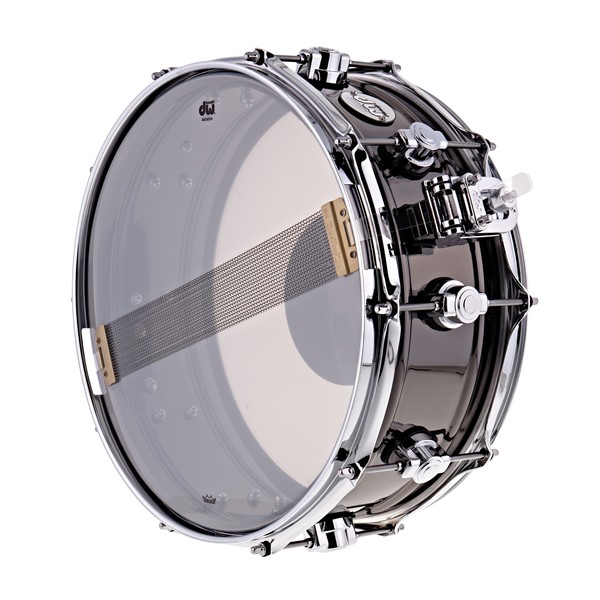 DW Design Series 14'' x 5.5'' Black Nickel Over Brass Snare Drum