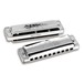 Seydel 1847 Lightning Blues Harmonica, G, Front and Back