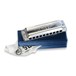 Seydel 1847 Lightning Blues Harmonica, D, Back