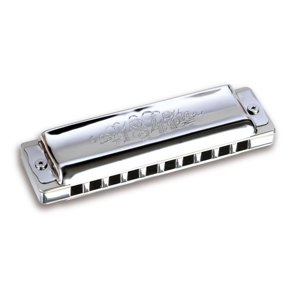 Seydel 1847 Lightning Blues Harmonica, F, Front