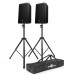 Electro-Voice ZLX-15 15'' Passive PA Speaker Pair with Stands - Full Package