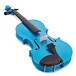 Rainbow Fantasia Blue Violin Outfit, 1/2, Chin Rest