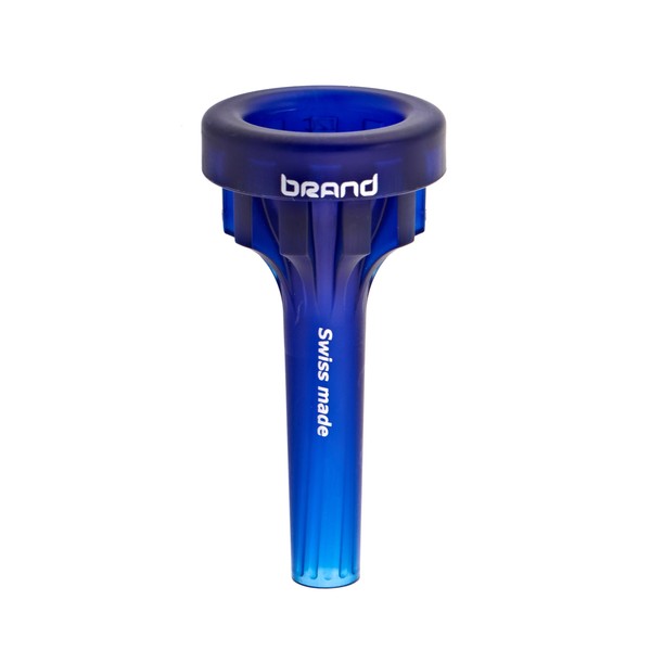 Brand TurboBlow 12CS Trombone Mouthpiece, Blue