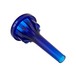 Brand TurboBlow S4 Tuba Mouthpiece, Shallow, Blue