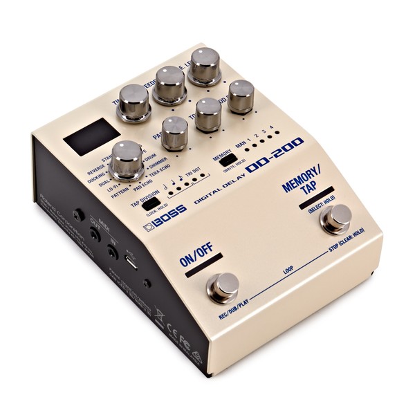 Boss DD-200 Digital Delay Pedal at Gear4music