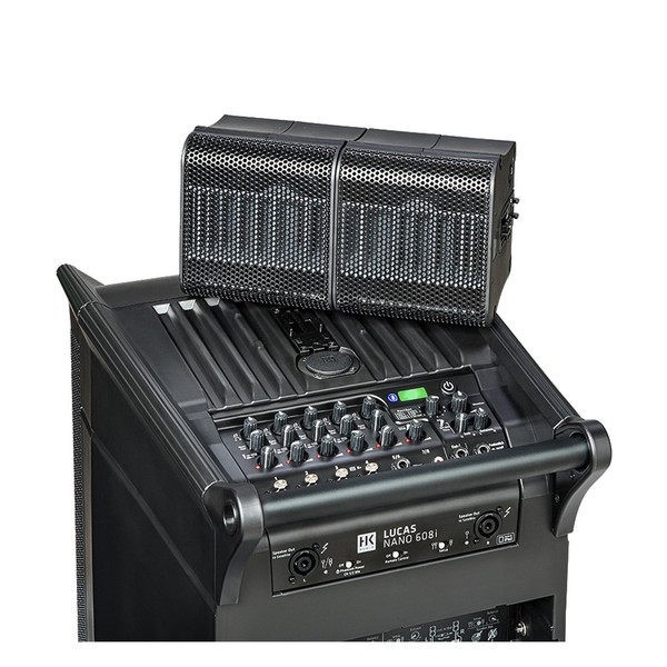 HK Audio Lucas Nano 608i Stereo System, Subwoofer Rear with Satellite Speaker
