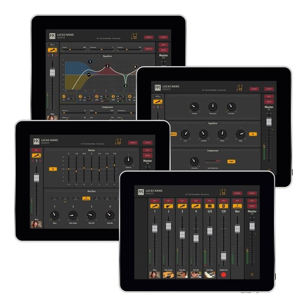 HK Audio Lucas Nano 608i Stereo System, iPad Mixer