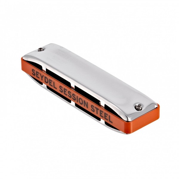 Seydel 1847 Session Steel Blues Harmonica, Bb, Back
