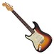 Fender Custom Shop Relic 62 Stratocaster Left Handed, 3-Tone Sunburst