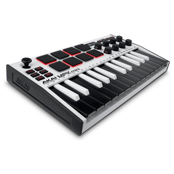 MPK Mini MK3 MIDI Keyboard Controller - Angled