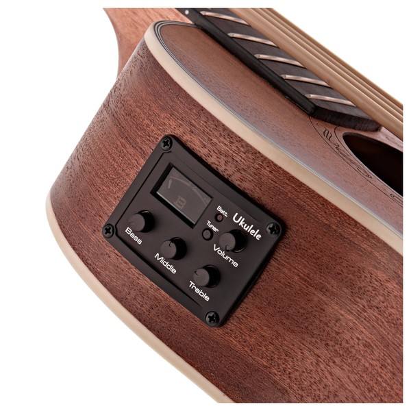 Electric Ukulele Bass by Gear4music, Sapele