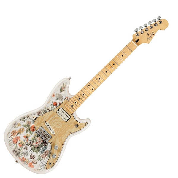 DISC Fender Shawn Mendes Musicmaster, Yellow Floral