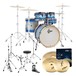 Gretsch Catalina Birch 5pc Drum Kit w/Hardware & Cymbals, Blue Silver