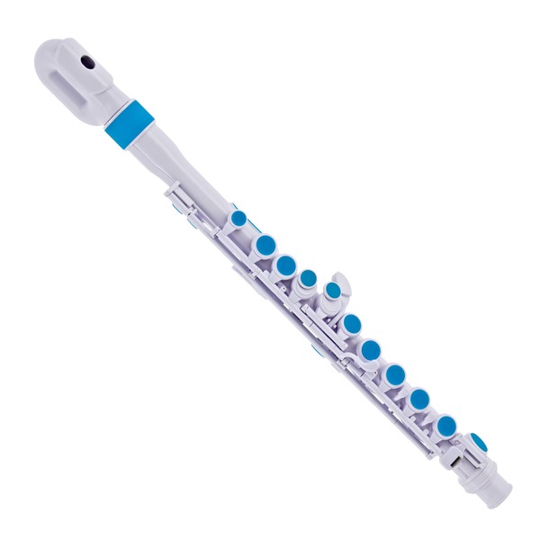 Nuvo jFlute 2.0 Outfit, White and Blue