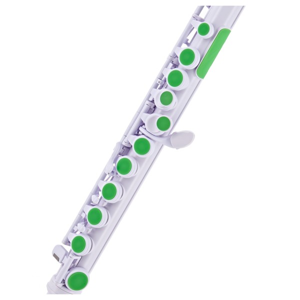 Nuvo jFlute 2.0 Outfit, White and Green