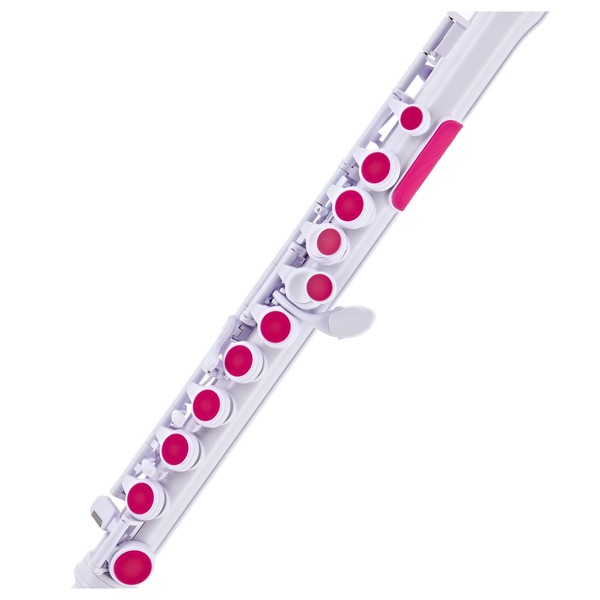 Nuvo jFlute 2.0 Outfit, White and Pink