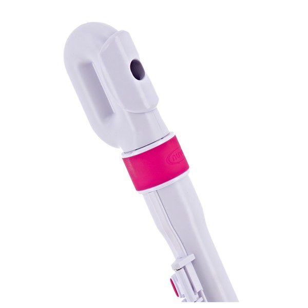 Nuvo jFlute 2.0 Outfit, White and Pink