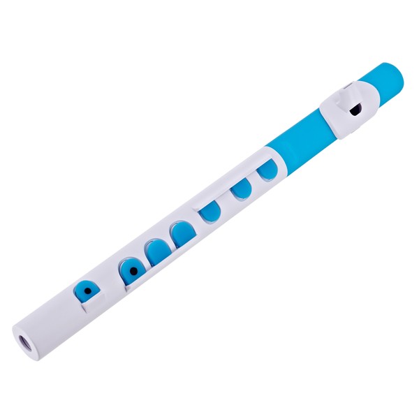 Nuvo TooT in White with Blue Trim, New Model
