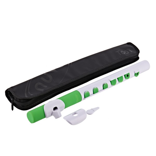 Nuvo TooT in White with Green Trim, New Model